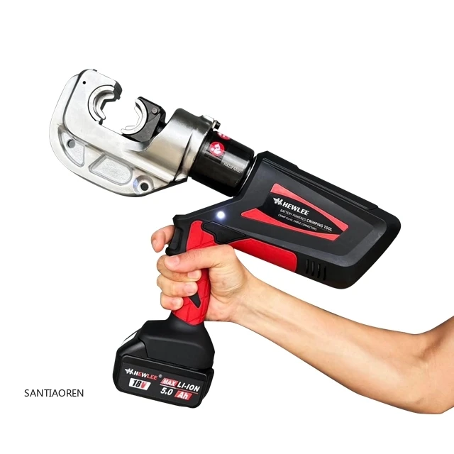 

2025Electric Crimping Tool for Cable Lugs Battery Powered Crimping Tools Electrical Cordless Battery Crimping Tool Price