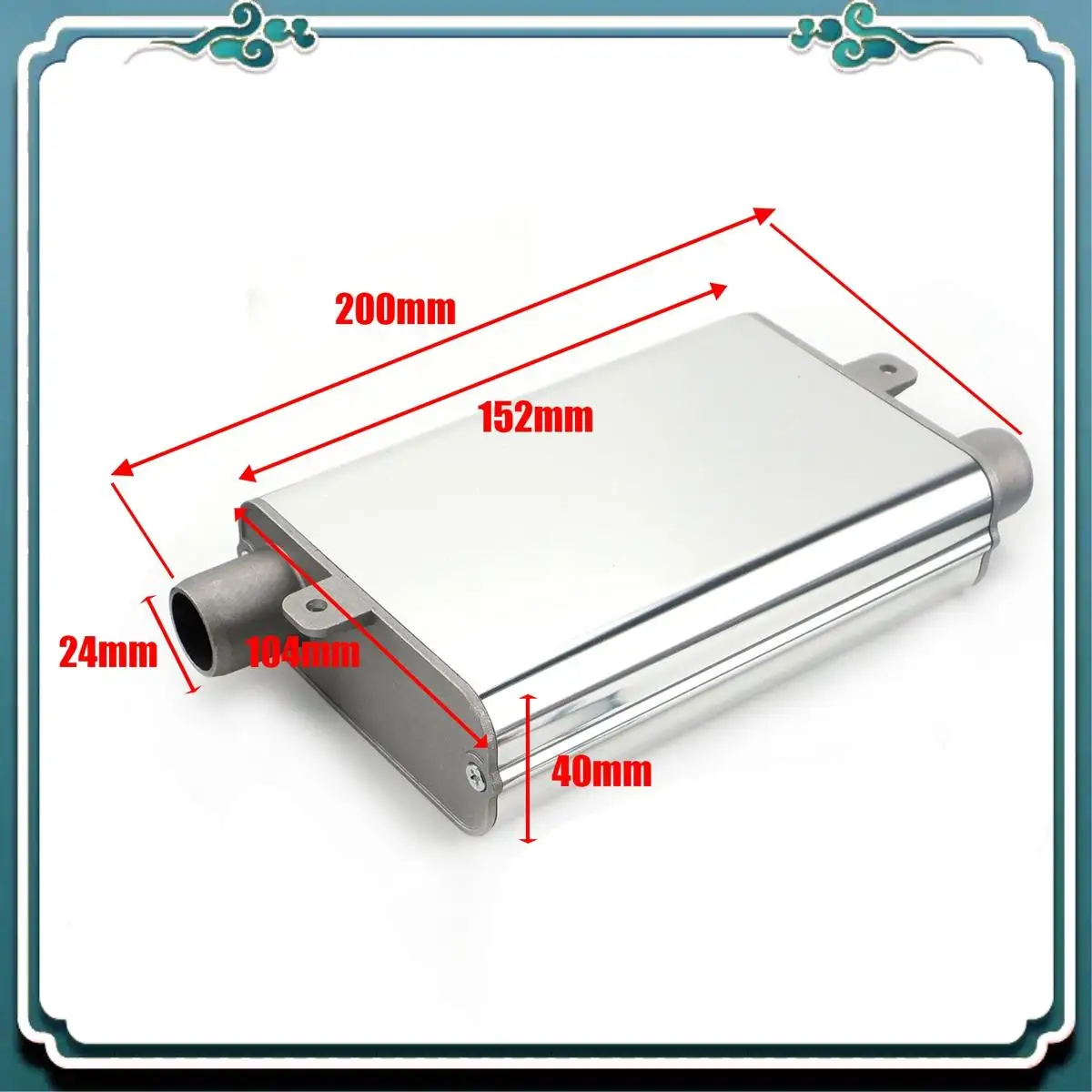 

Premium 24Mm Muffler Upgraded Clamp Bracket Car Air -Diesel Parking Heater Exhaust Pipe For Webasto Eberspacher