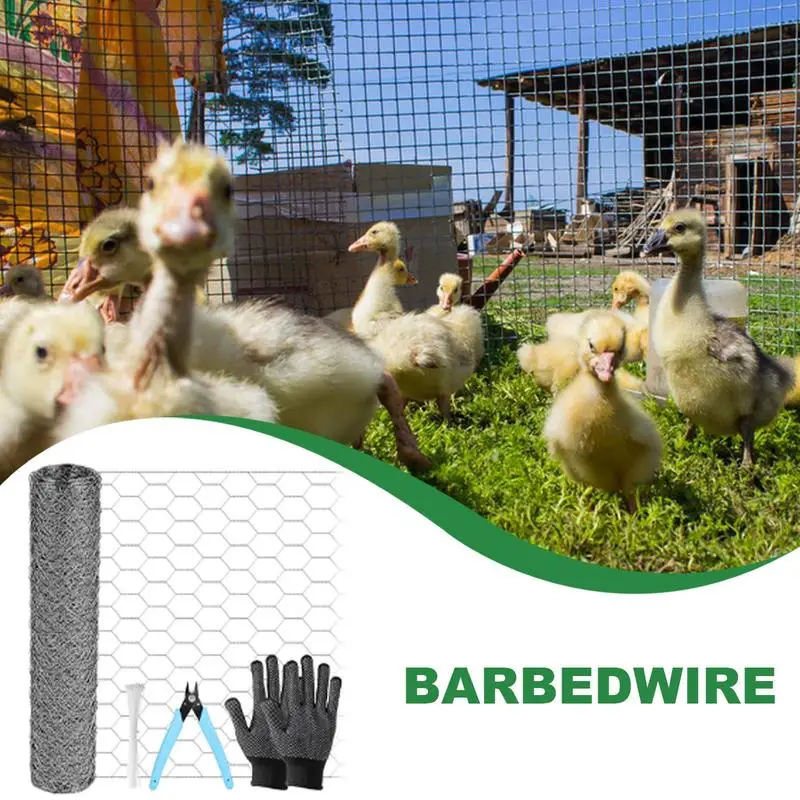 Chicken Wire Mesh Garden Fence And Crops Protective Fencing Mesh Chicken Wire Net Animal Fence Netting Mesh Fence Wire Home