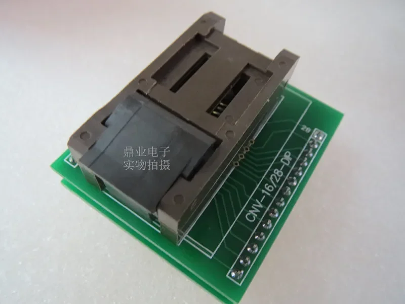 

SOP28 SOIC28 FP28-1.27-08 Гнездо для проживания позолоченная IC испытательное сиденье Испытательный стенд для гнезда