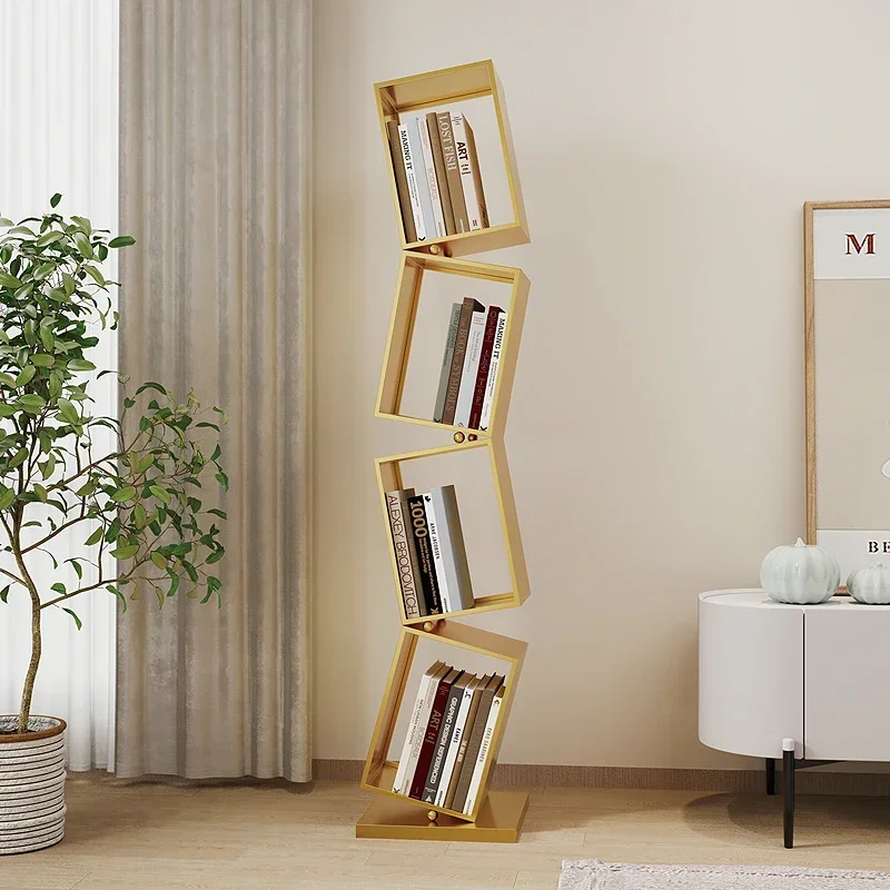 Stand Books Shelf Display Living Room Storage Cabinet Multifunction Bookcase Organizers Shelves Bedroom Estantes Floor Furniture