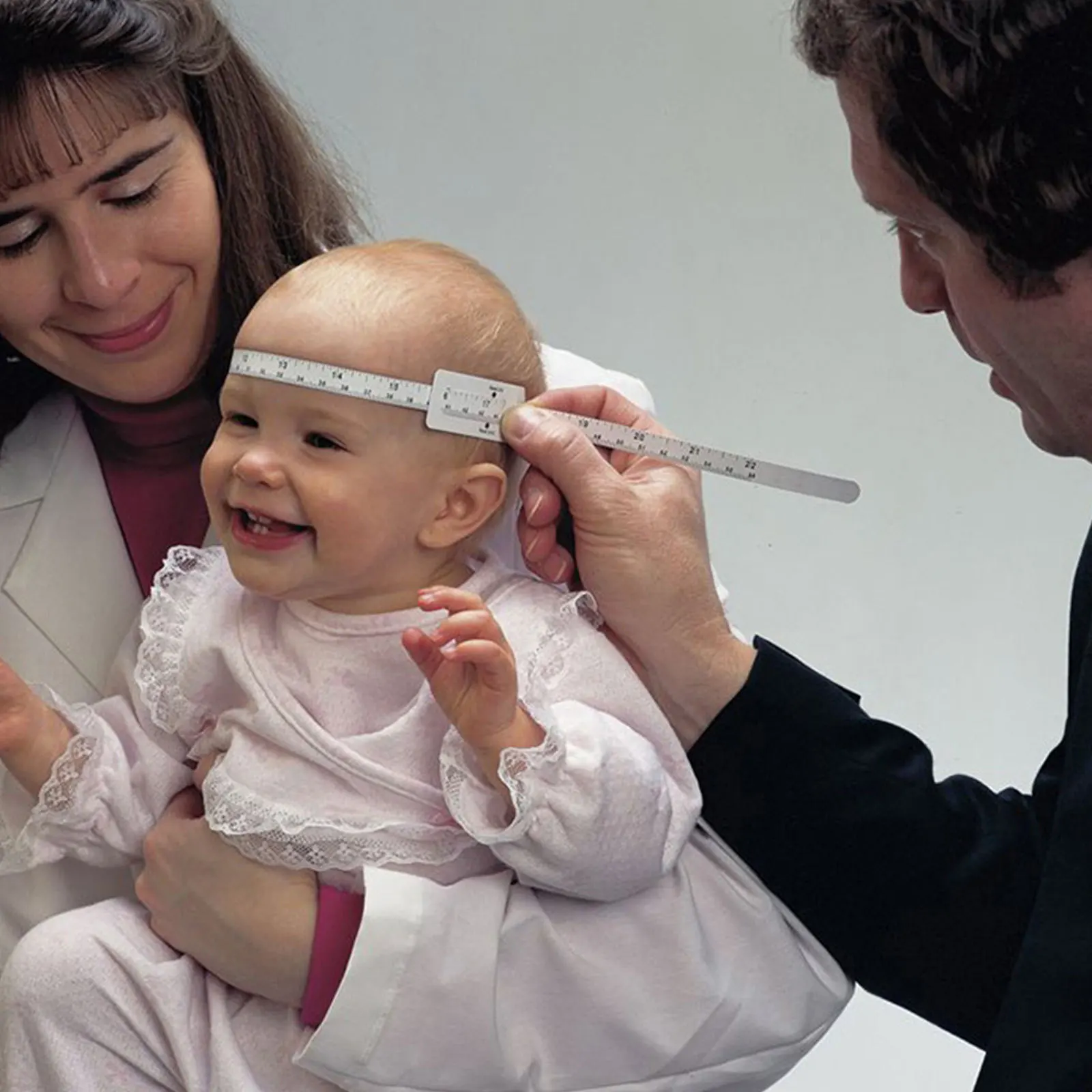 

6pcs Head Circumference Tape Measure 56Cm Plastic Measurement Tool Portable Flexible Safe Non-Toxic Length Testing