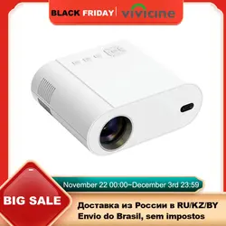 Vivicine New L007Q Android 11 WIFI Full HD 1080p Home Theater Video Game Projector,2G RAM 32G ROM