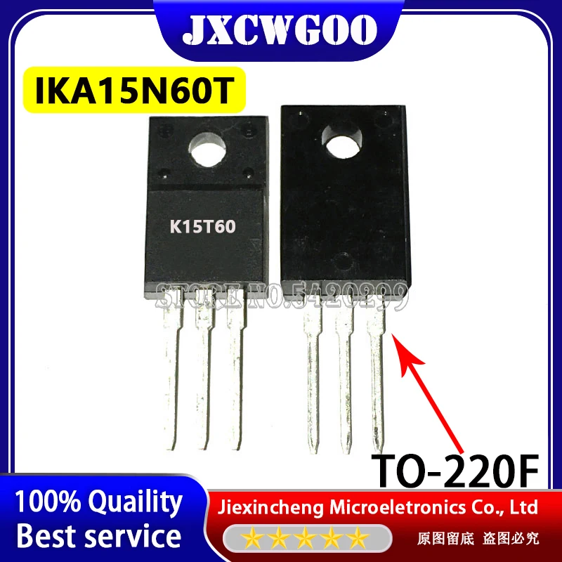 IKA15N60T K15T60 TO-220F 600V 15A IGBT NEW ORIGINAL 10PCS/LOT