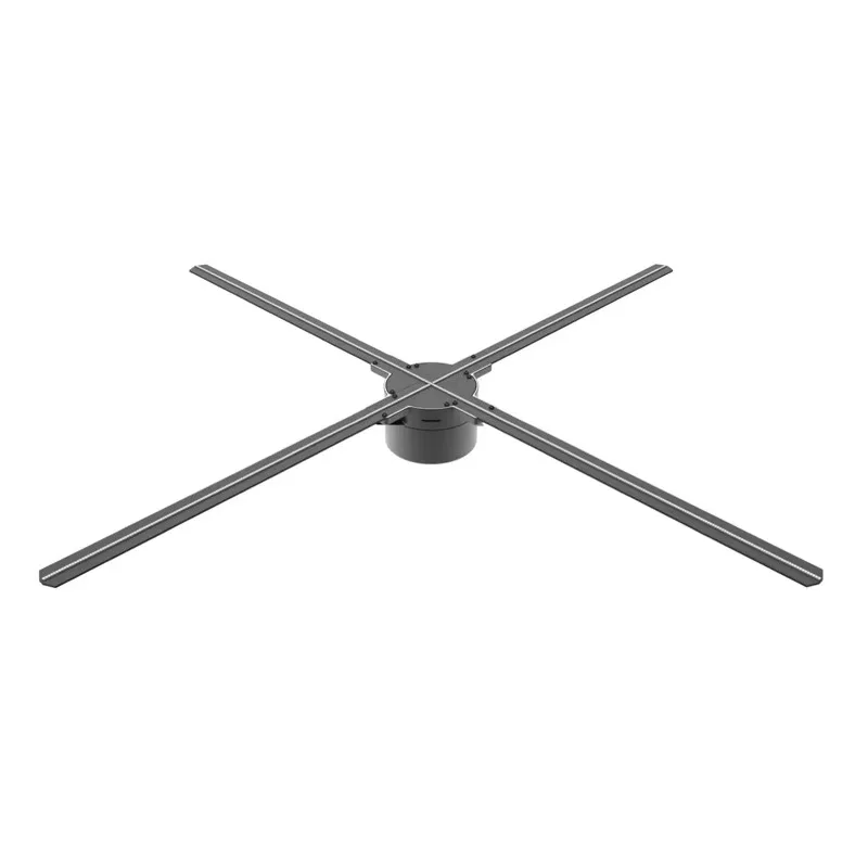 3D Holographic Ad Display Led Fan Dseelab 65H 4 Blade Holographic Fan