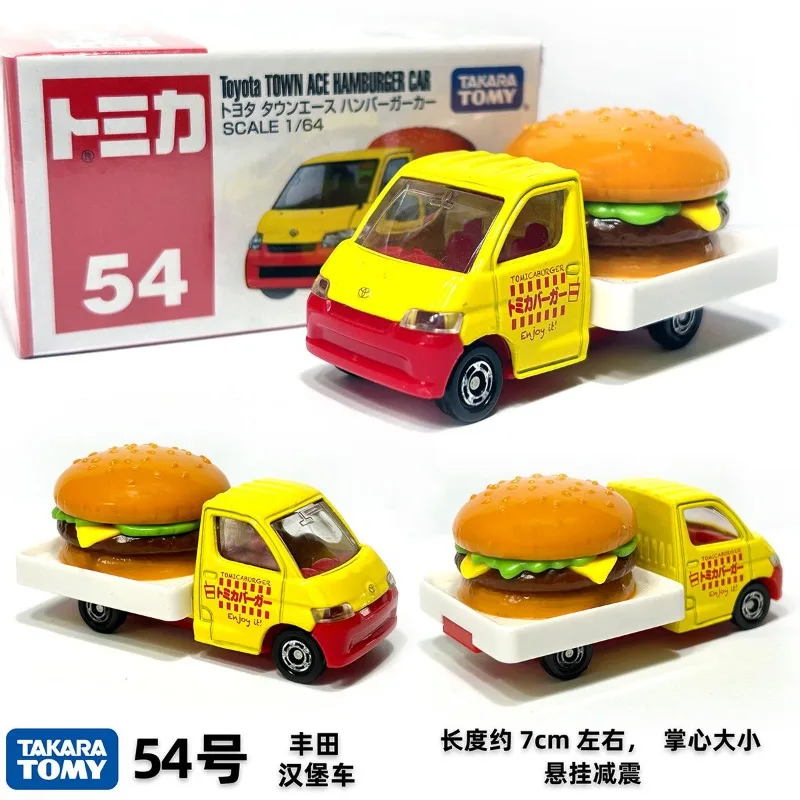 TAKARA TOMY Tomica No.58 Glico Wagon 1/64 Legering Motorvoertuig Diecast Metaal Model Auto Kinderen Kerstcadeau Speelgoed voor Jongens