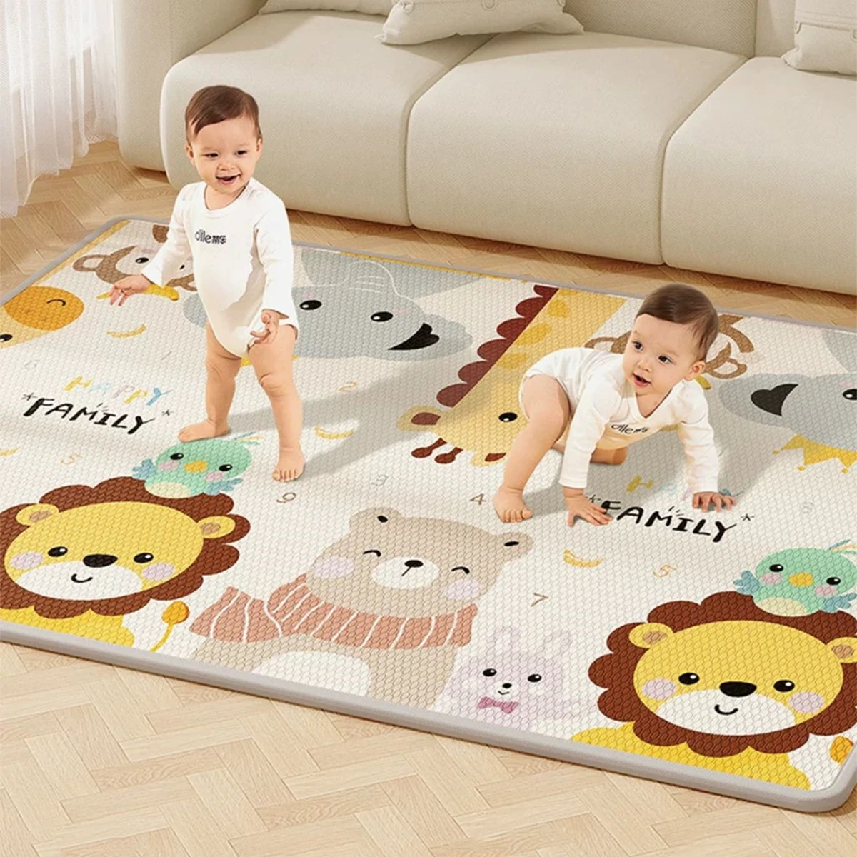 High-quality Non-toxic Baby Activity Gym Baby Crawling Play Mats 200x180cm Carpet Baby Game Children's Safety Mat Rug Large Size