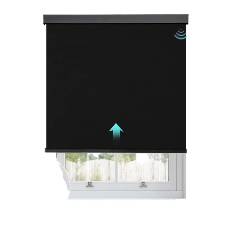 Cheap Price New Design Blackout Waterproof Fabric Electric Roller Blinds For Home Windows