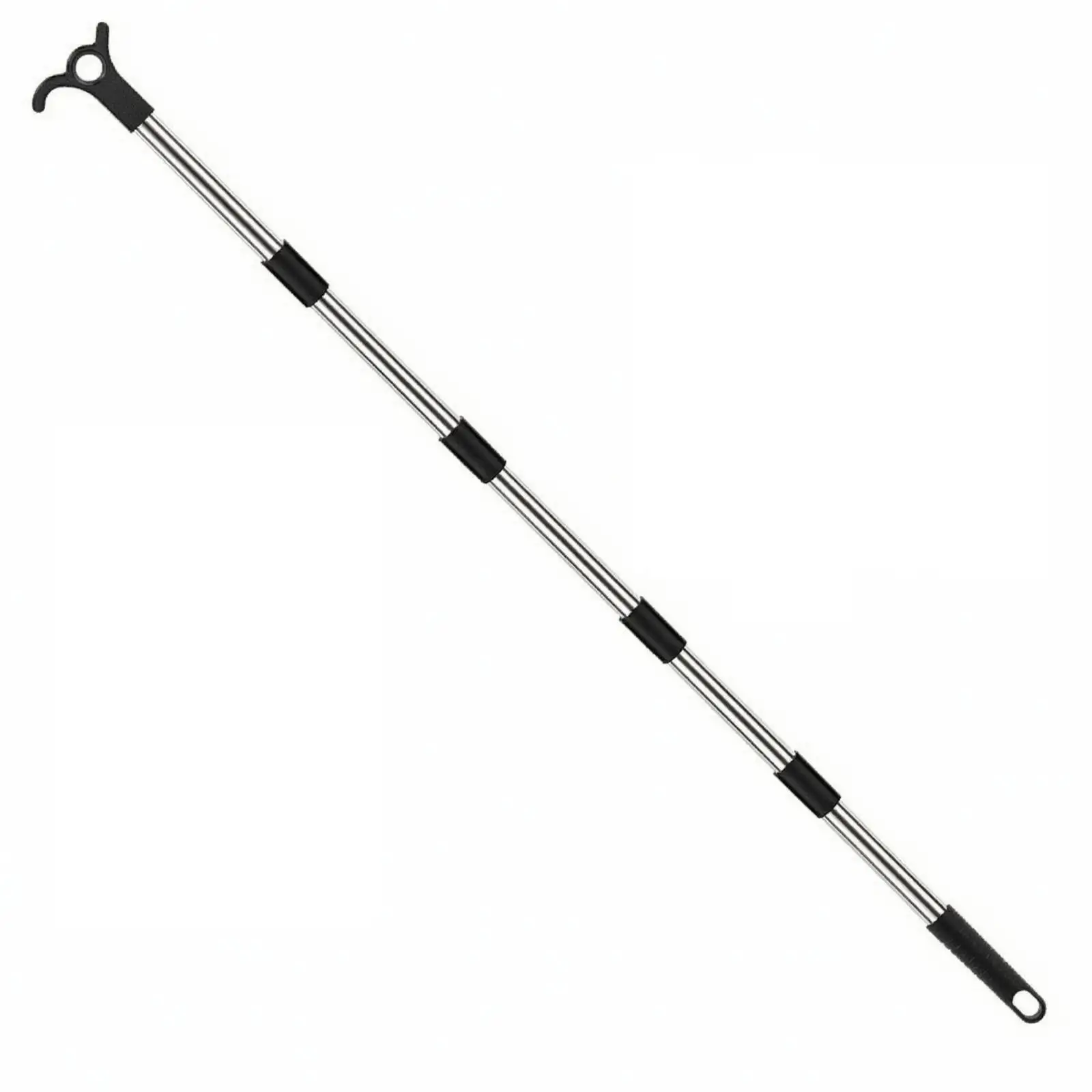 2 Meter Skylight Pole with Hook for Opening Closing High Windows Five Section Adjustable Length Design