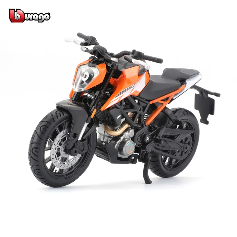 

Bburago 1:18 KTM 250 Duke Авторизованная модель мотоцикла из сплава Игрушечная модель автомобиля Подарочная коллекция