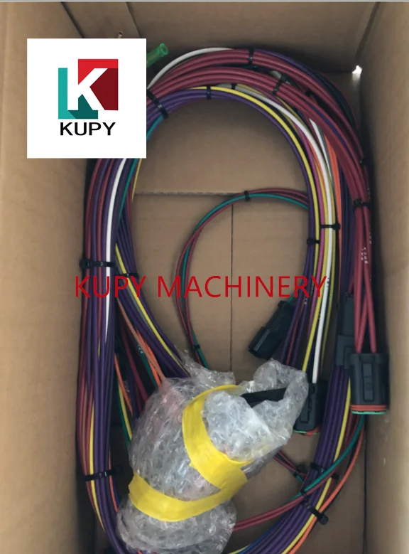 KUPY high quality 320C excavator fuse box wires harness ass'y 163-6740