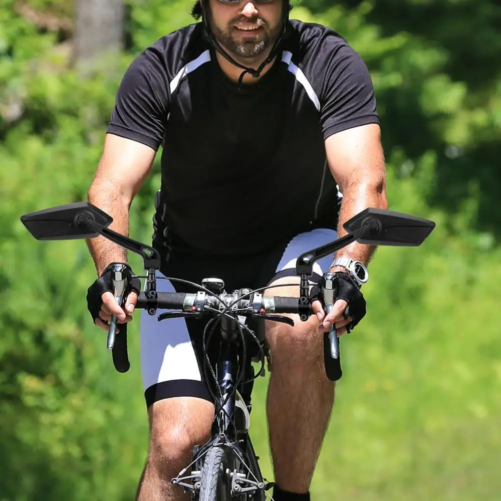Tolex Fahrrad-Rückspiegel, verstellbar, 360° ° Drehbare MTB- und Rennrad-Lenker-Rückspiegel, Fahrradzubehör – Detail 9