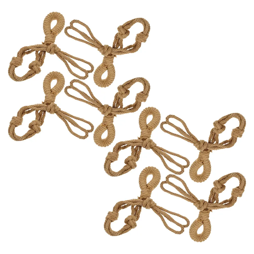 

8 Pcs Plant Hook Extender Hanging Planter Basket Decor Braided Rope Adjustable Length Strong Capacity Flower Pot