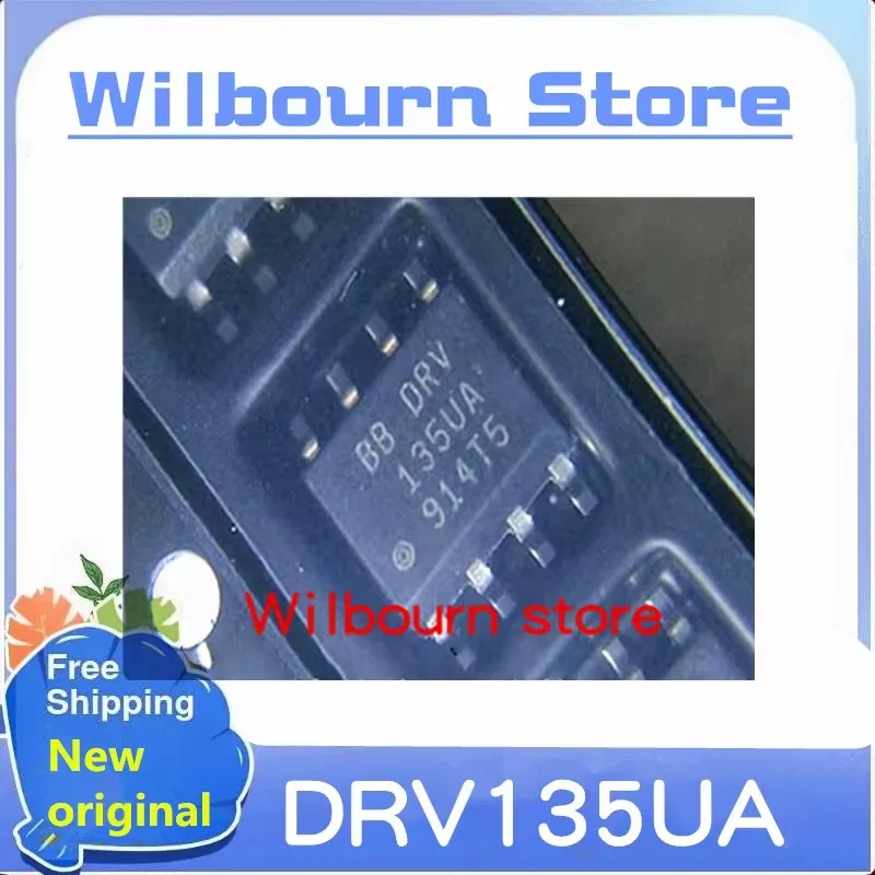 free shipping  10PCS/LOT DRV135UA DRV135U DRV135 135UA SOP8 Mxsyuan 100% New original