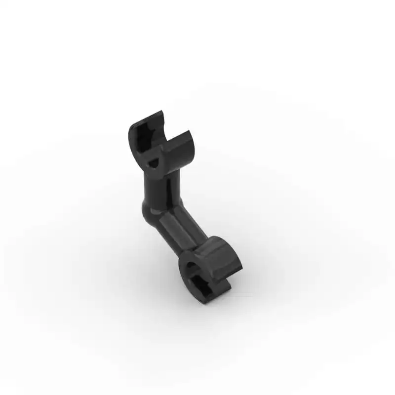 MOC 10 قطع 93609 ذراع منحني هيكل عظمي مجموعة مكعبات بناء شخصيات قوالب مفصلية تجميع أفكار دي أي واي ألعاب هدايا أعياد ميلاد أطفال - 3
