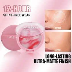 Matte Concealer Powder Makeup Touch-up Waterproof Oil Control Foundation Powder Invisible Pores Long-lasting Concealer Powder.