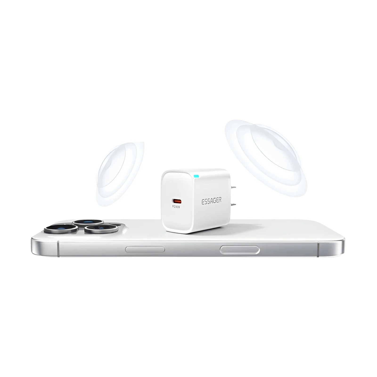 Essager mini 30w tipo c carregador pd qc3.0 rápido tipo c carregador para iphone 16 15 14 13 pro samsung s25 xiaomi ipad adaptador de viagem