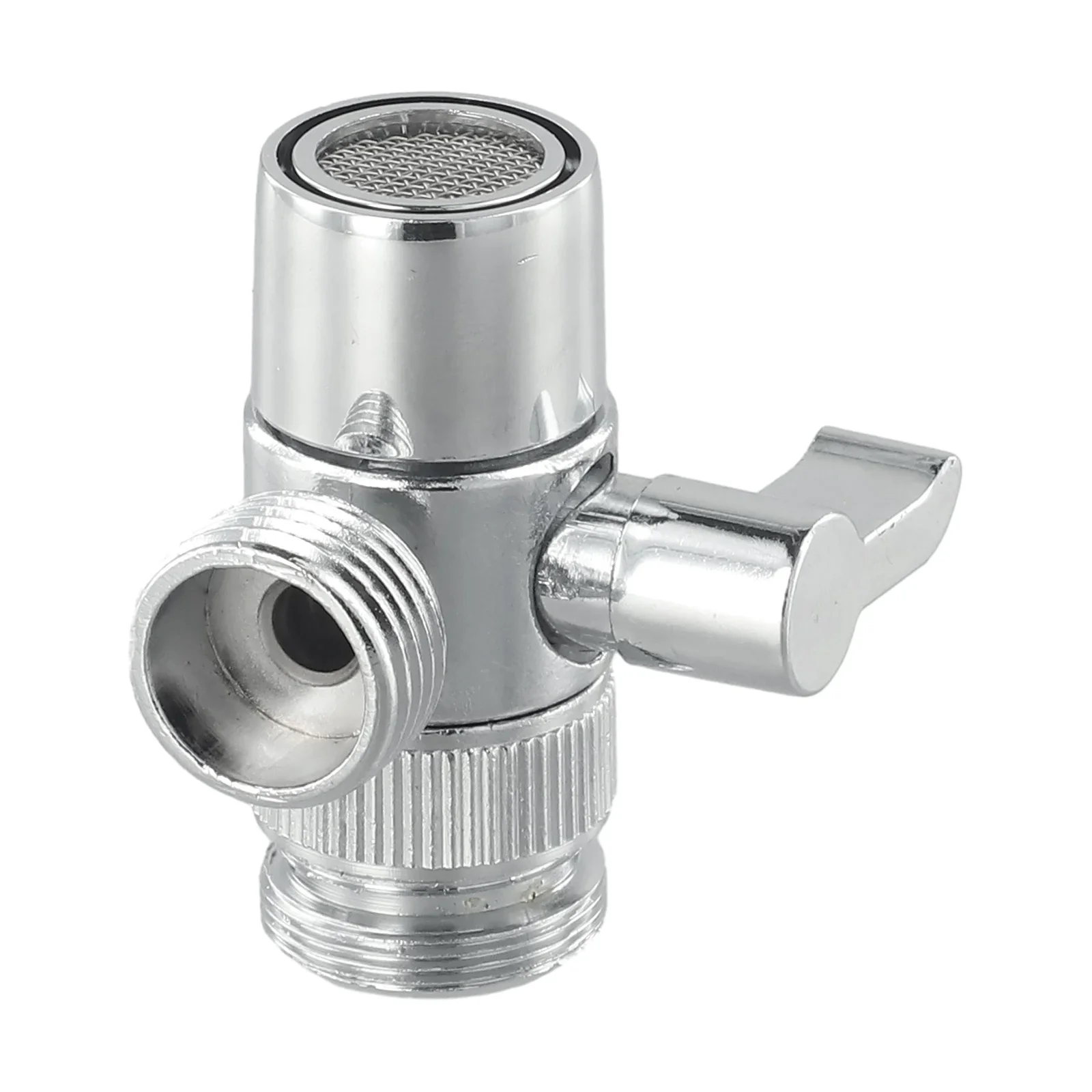 Convenient Valve Diverter Faucet Diverter Replacement Valve Water Tap 3-way Bidet Shower Connector Faucet Adapter