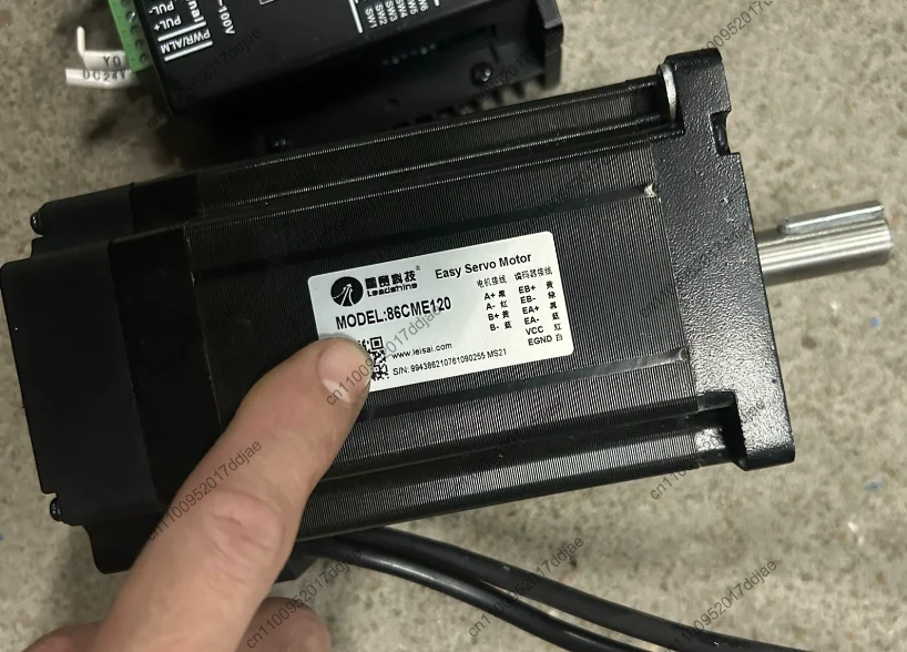 1 set of 12 torque 86 closed-loop stepper set, driver model cl86h motor model: 86cme120