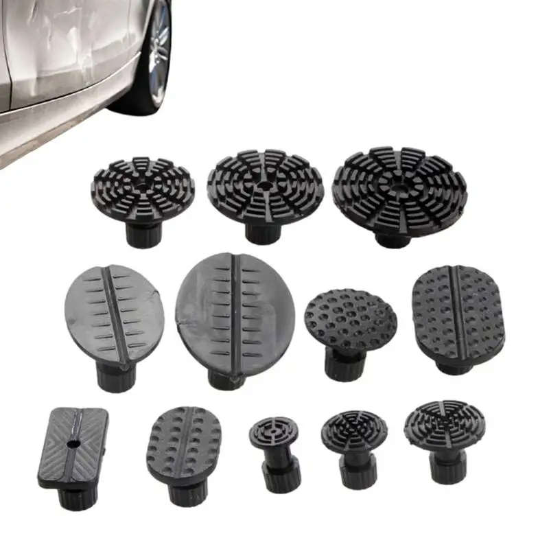 5/12/18pcs New Glue Pulling Tabs Car Body Dent Removal Pulling Tabs Paintless Dent Repair Tools Glue Puller Tabs Set