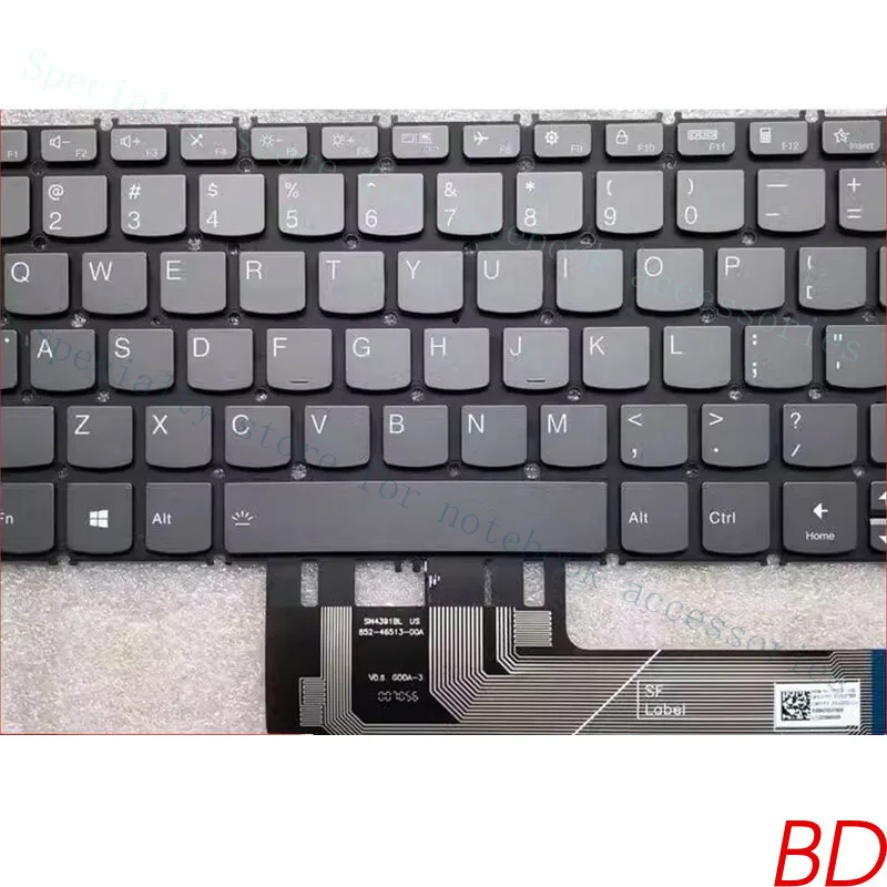 A+ FOR LENOVO  Keyboard Gray ThinkBook 13S G2 Yoga Pro 13s 2021