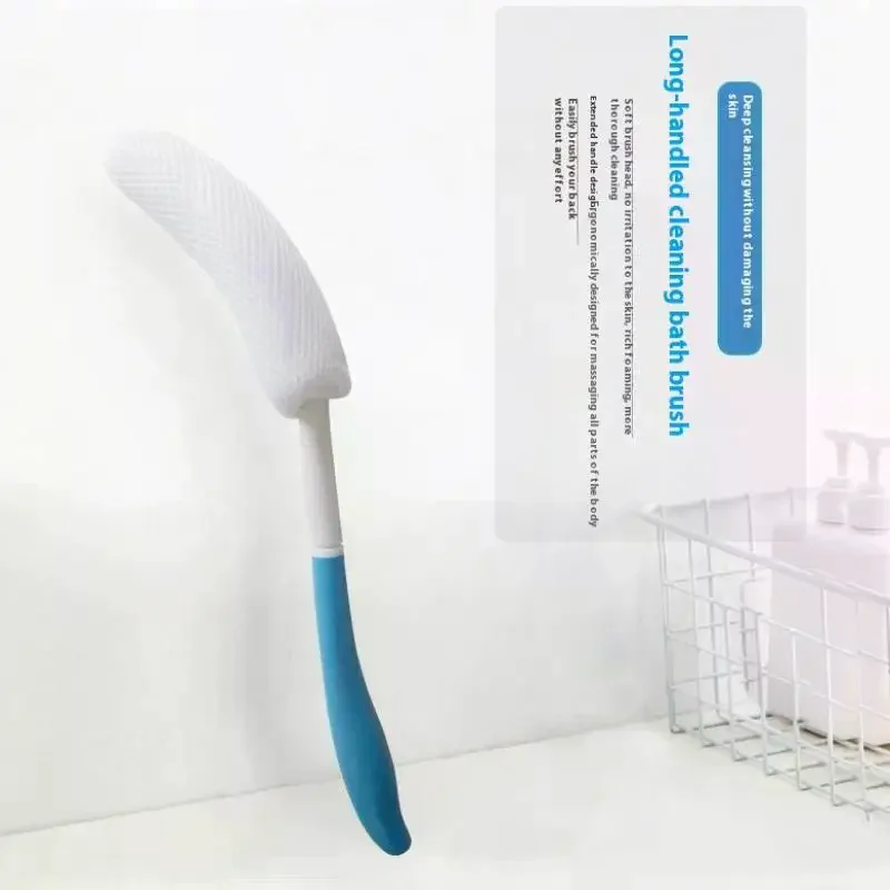 

Pcs Bath Fashion High Quality 1 Soft Back Scrubber Brush Bath Shower Scrubbing Mesh Brush With Handle Exfoliating Scrub