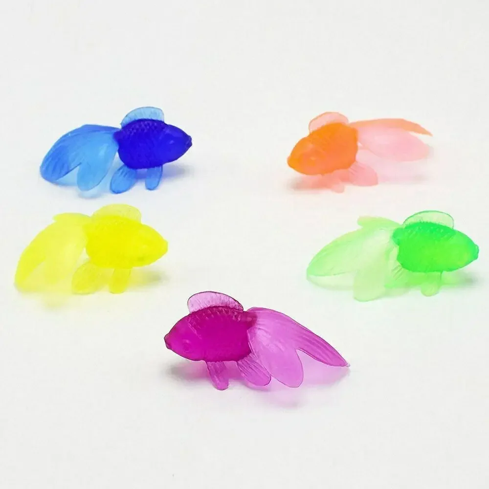 10 Uds. Ducha de baño, pez dorado, juego de playa, juguetes de baño para bebé, herramienta de baño para niños pequeños, juguete de juego de agua para niños