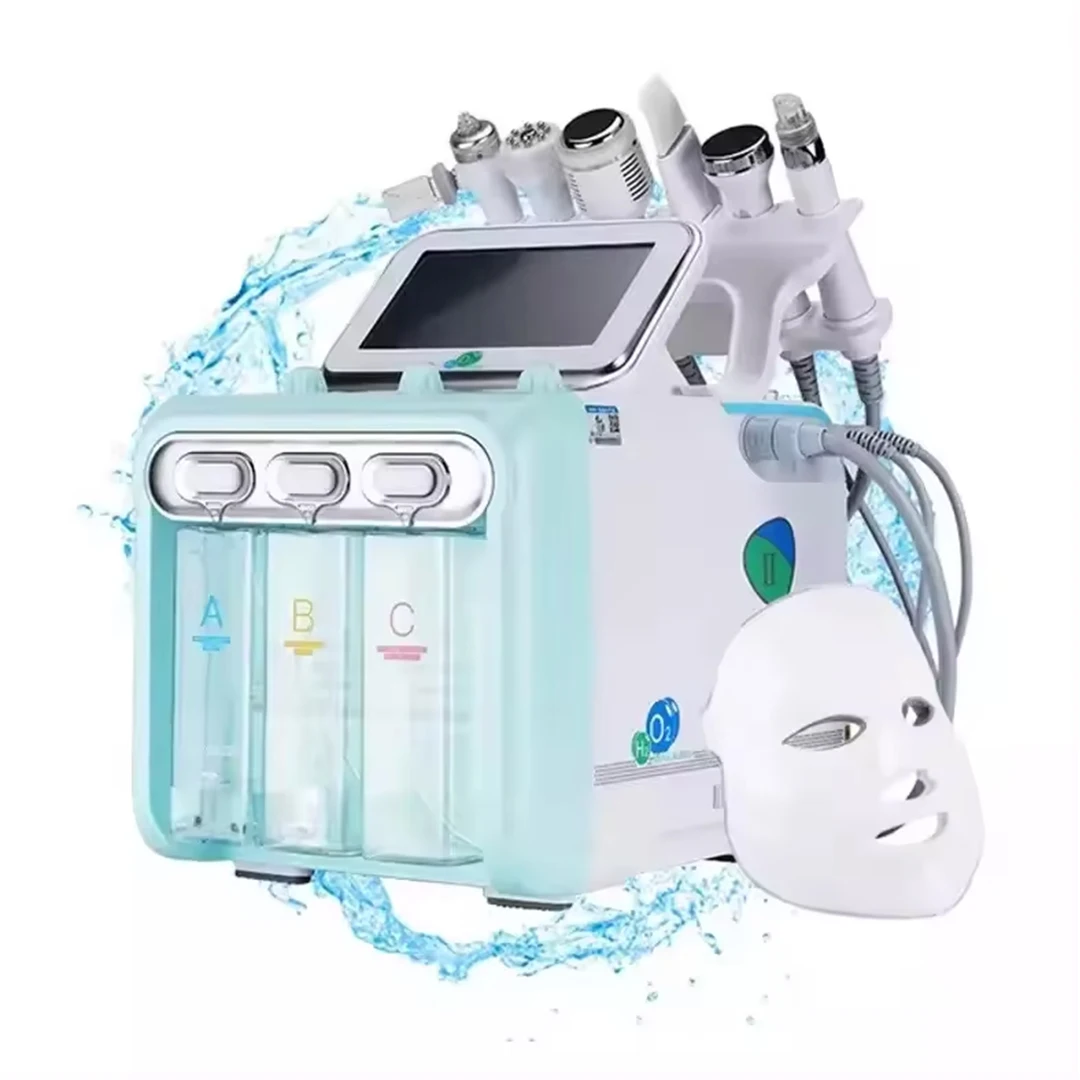 

Hydro Dermabrasion 7 in1 H2O2 Bio-lifting Spa Facial Hydro Facial Microdermabrasion Machine Water Dermabrasion Beauty Machine