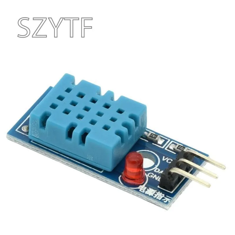 Single Bus Digital Temperature And Relative Humidity Sensor DHT11 Module With Cable Electronic Building Block Module For Arduino