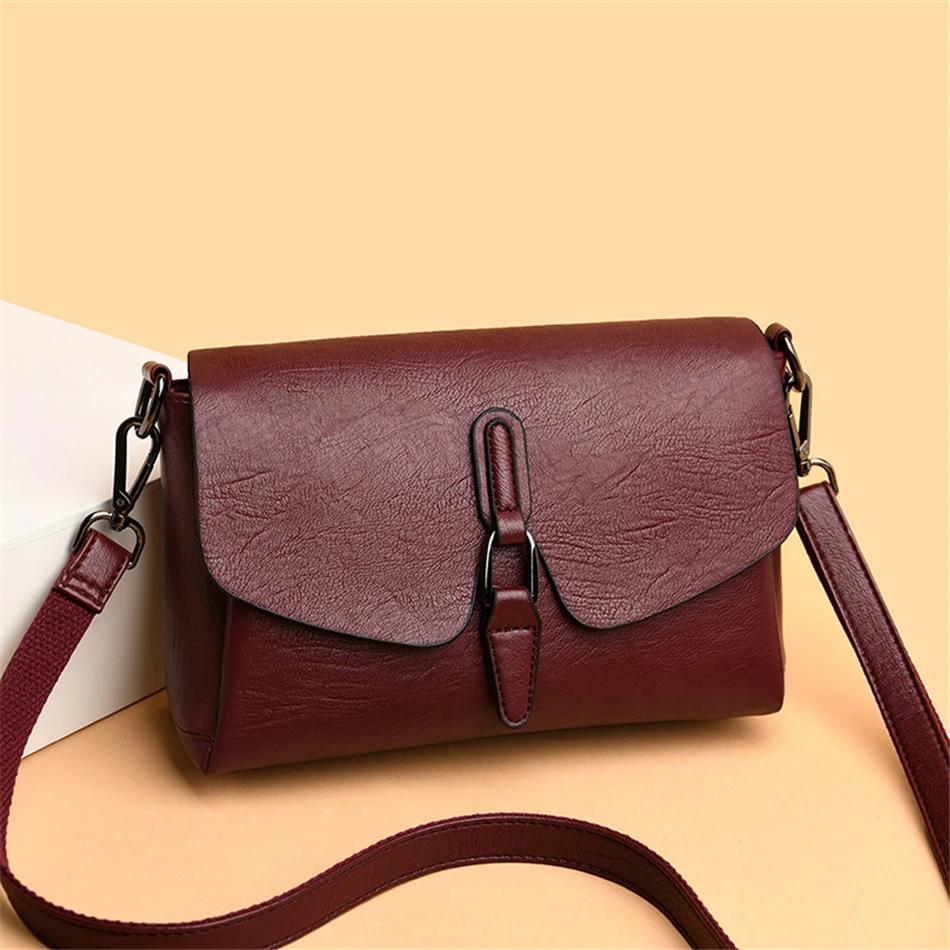 Free Shipping Small Shoulder Messenger Bag for Women Designer Ladies Hand Bags Luxury Leather Purses and Handbags High Quality