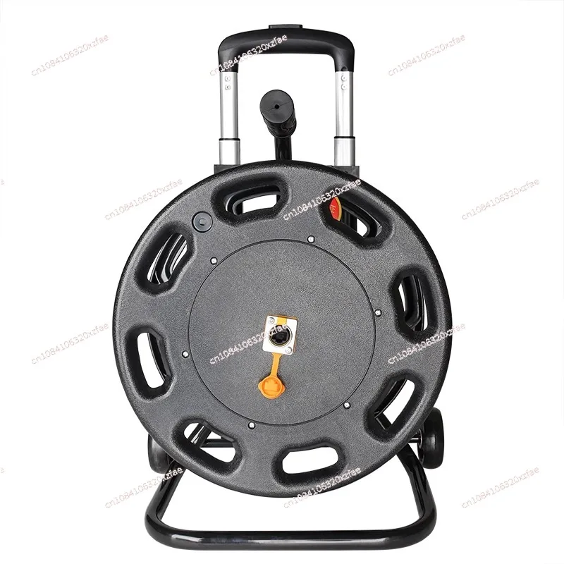 

Super Class 6 shielded gigabit network cable winding disk Class 5 100-meter optical fiber take-up cable
