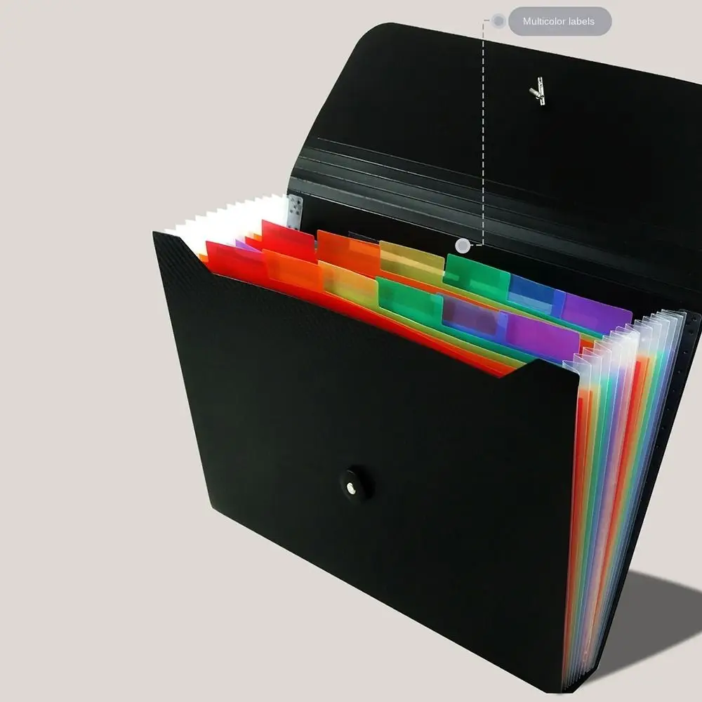 拡張 A4 ファイルフォルダー多層 7/13 グリッド試験紙収納袋防水大容量試験紙オーガナイザー学生