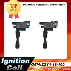 1/2 PCS ZZY1-18-100 ZL01-18-100A Ignition Coil For Ford Laser & Mazda 323 Astina BJ 1.6L 98-03 Accessories