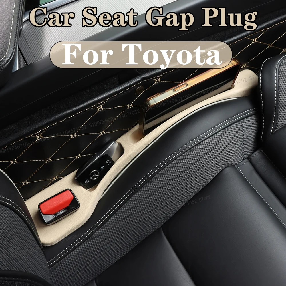

Car Seat Gap Plug Strip Leak-Organizer Proof Strip Filler For Toyota Yaris Vios Corolla Camry Crown Mirai RAV4 Accessories