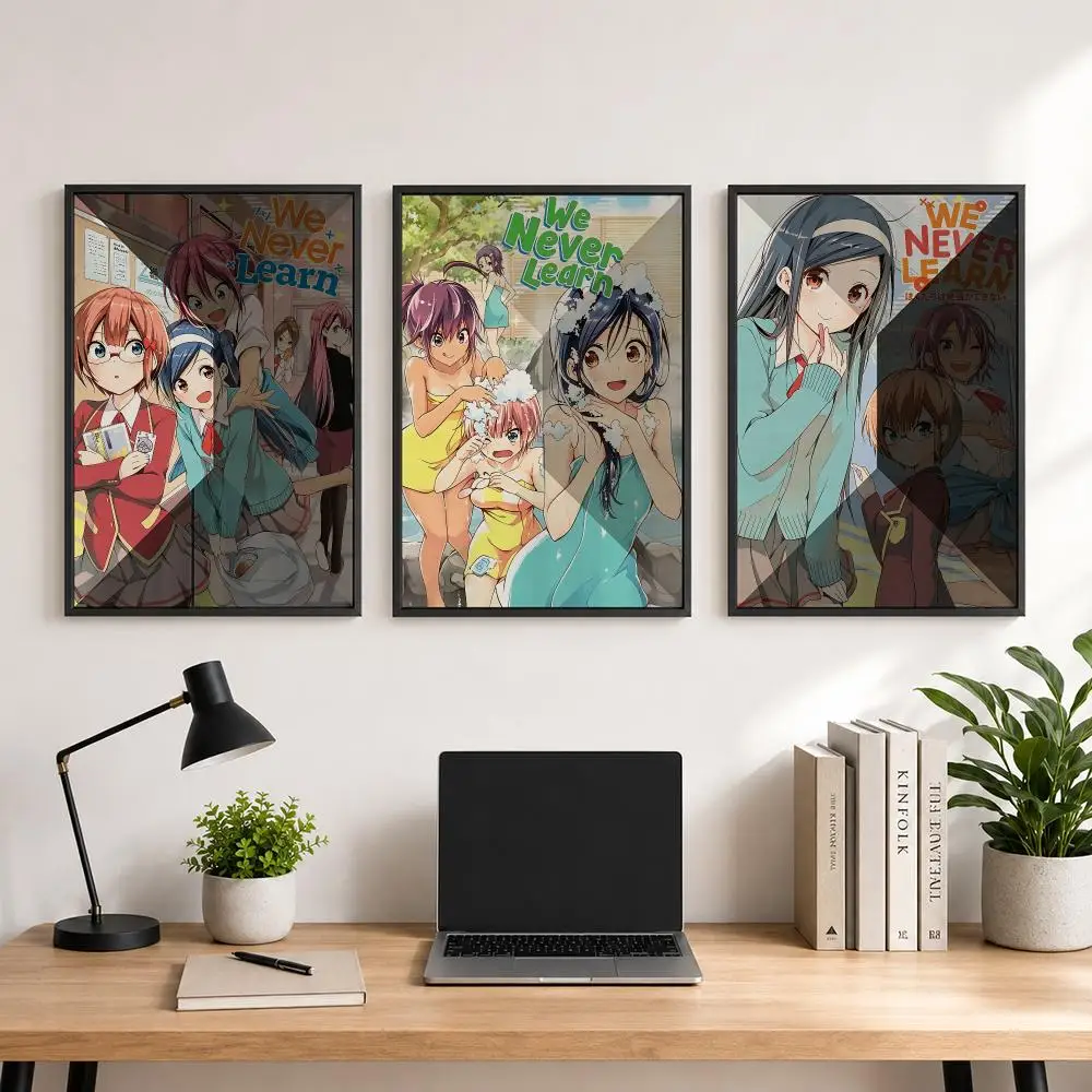 anime We Never Learn BOKUBEN Poster Poster, Wall Decor Art Print, Abstract Wall Decor Art Print for Living Room