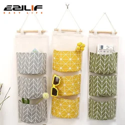 Pockets Hanging Organizers Waterproof Hanging Storage Bag Wall Mounted Closet Organizer Bear Flamingo Sundries Bags Home Decor