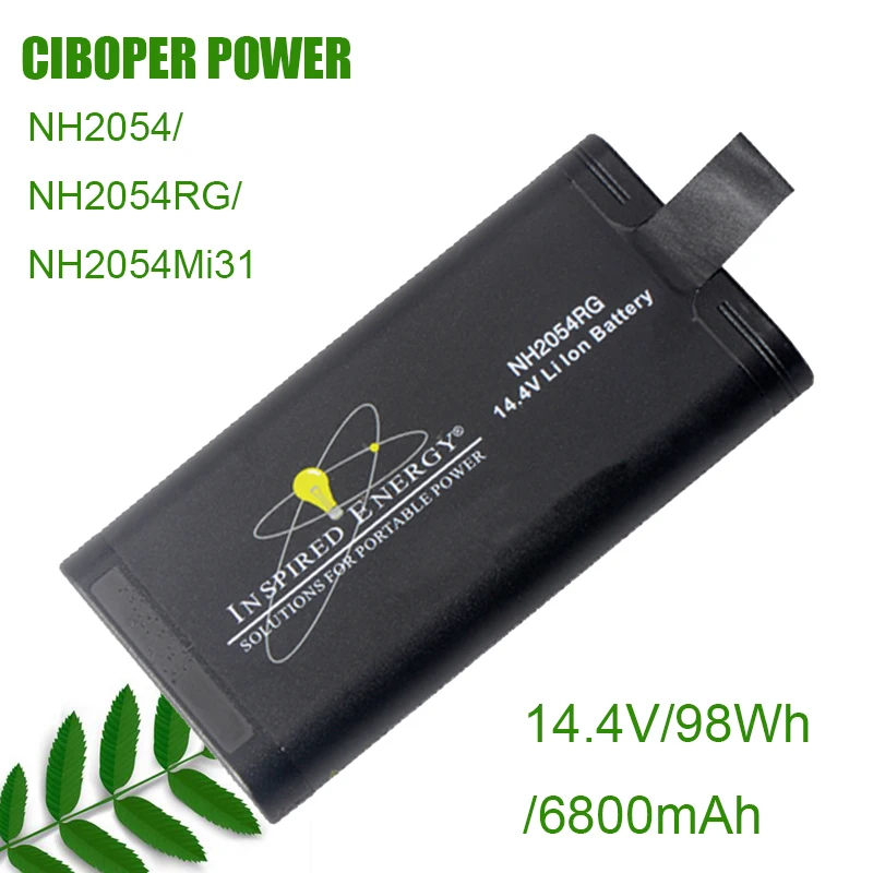 CP NH2054/NH2054RG/NH2054Mi31 14.4V/6800mAh/98Wh For INSPIRED ENERGY Battery Replacing Li202S Li202SX ME202C LI204SX-66 Charger