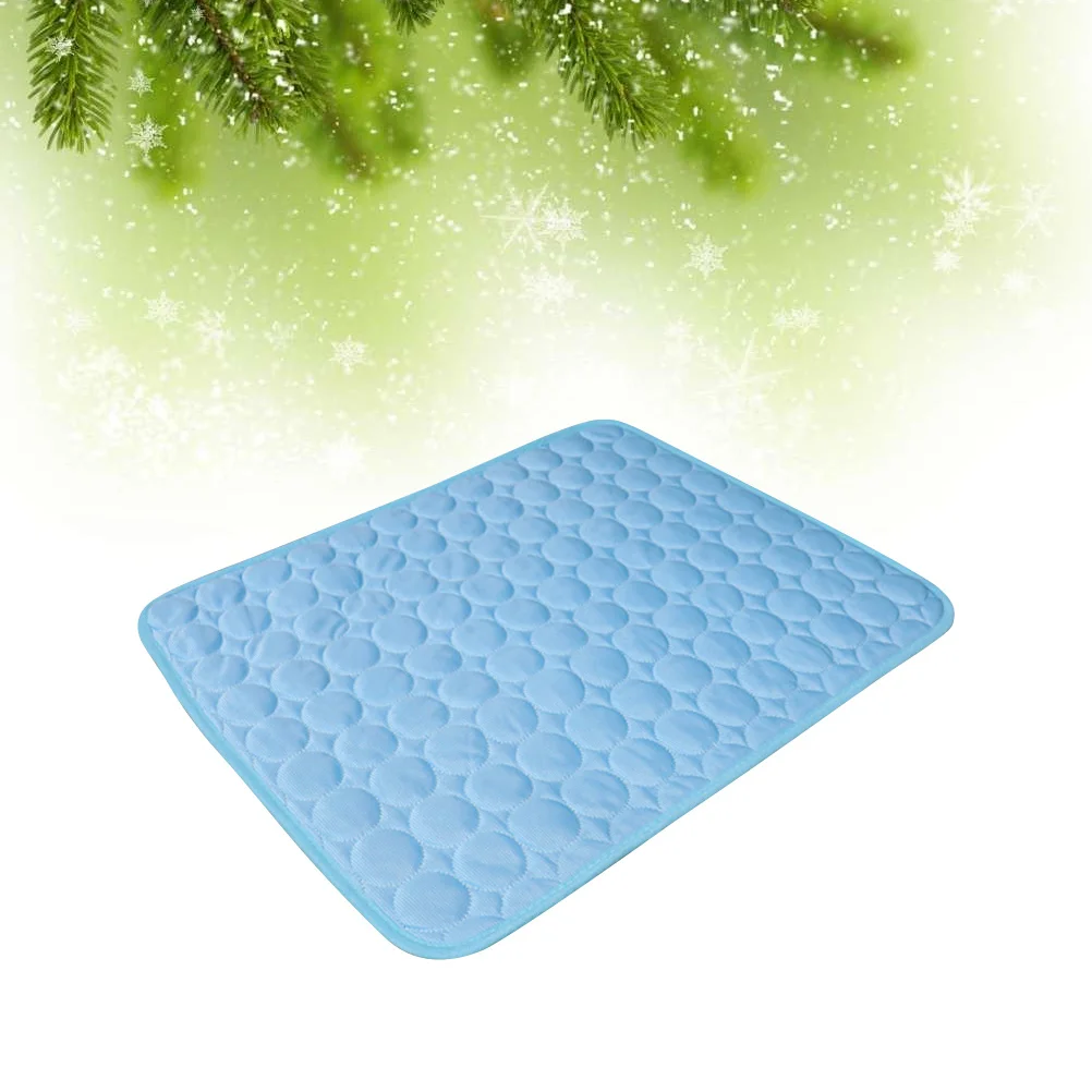 

Pet Cooling Mat: Cooling Pad For Summer Comfort - Breathable Sleeping Pad For Dogs Cats And Small Animals - Heat Dissipation And