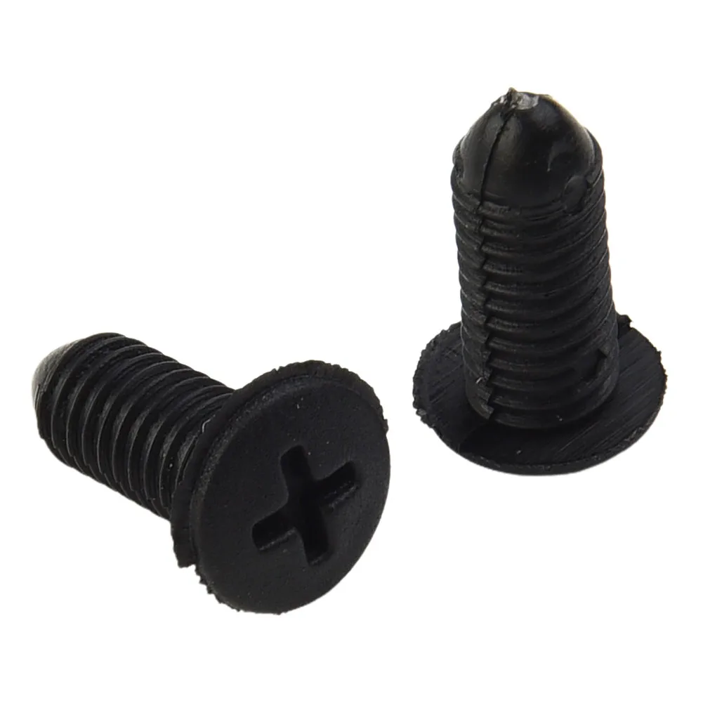 100pcs 8mm Auto Plastic Fasteners for For fender Mounting Clips Used on Car Bumpers Doors Trunk Liners and Underbody Components