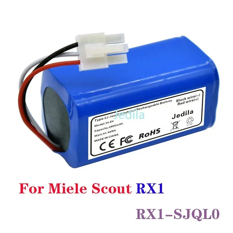 14.8V 3500mAh Original Battery For Miele Scout RX1 RX1-SJQL0 Robot Vacuum Cleaner lithium cell Cleaning Accessories Spare Parts