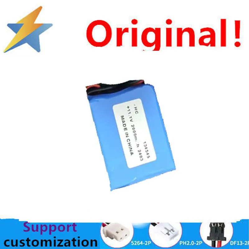 

2000MAH polymer battery 134545 beauty device smartwatch shaver sound pickup beauty eye recording battery cell 11.1V