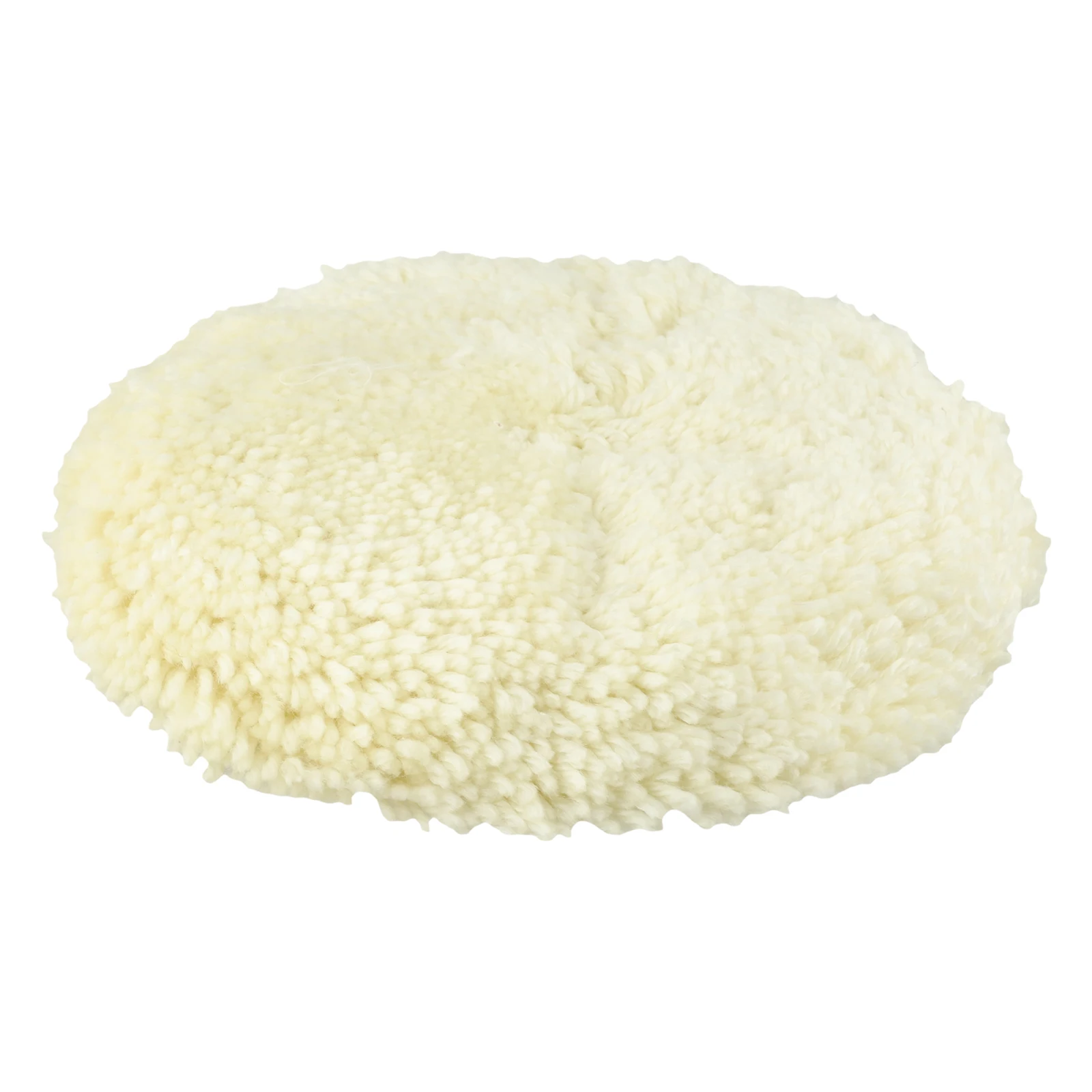 Polishing Pads5/6/7 Inch Natural Wool Buffing Pad Kit Polishing Disk For Compound Cutting Car Body Repair Buffing Pad