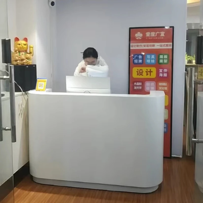 Organizers Company Reception Desks Modern Shop Beauty Bar Luxury Restaurant Reception Desks Executive Bureau Trendy Furniture
