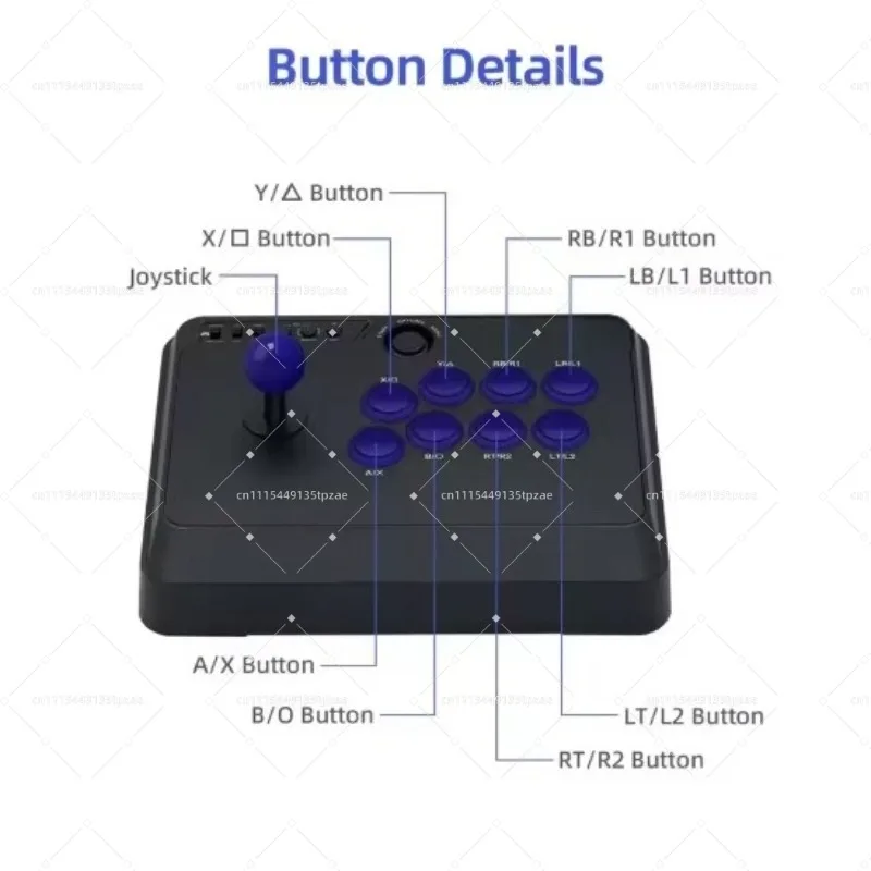 Multi-platform Arcade Joystick Fit PS5 PS4 Xbox Series X/S 360 PC Switch NEOGEO Android Control Accessory