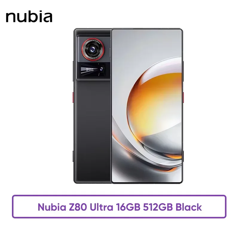 nubia Z80 Ultra 5G スマートフォン 16GB 1TB 黒