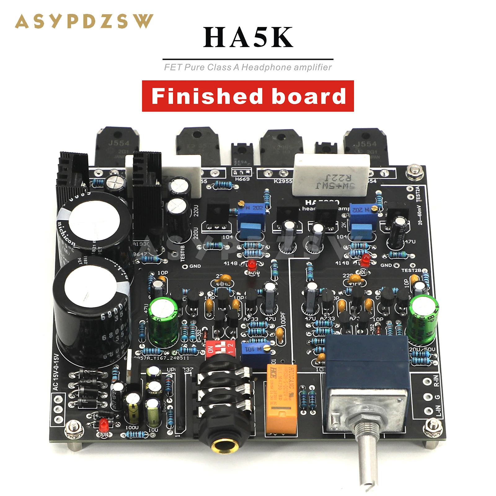 ha5k-fet-ピュアクラス-a-ヘッドフォンアンプ-diy-キット-完成ボードベース-audio-tec-hnica-ha5000-アンプ回路