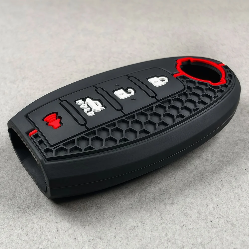Car Key Shell Case Fob Protect Cover Keychain for NISSAN Maxima Altima Versa Sentra Sunny Sylphy Teana Qashqai X-Trail Juke - view 6