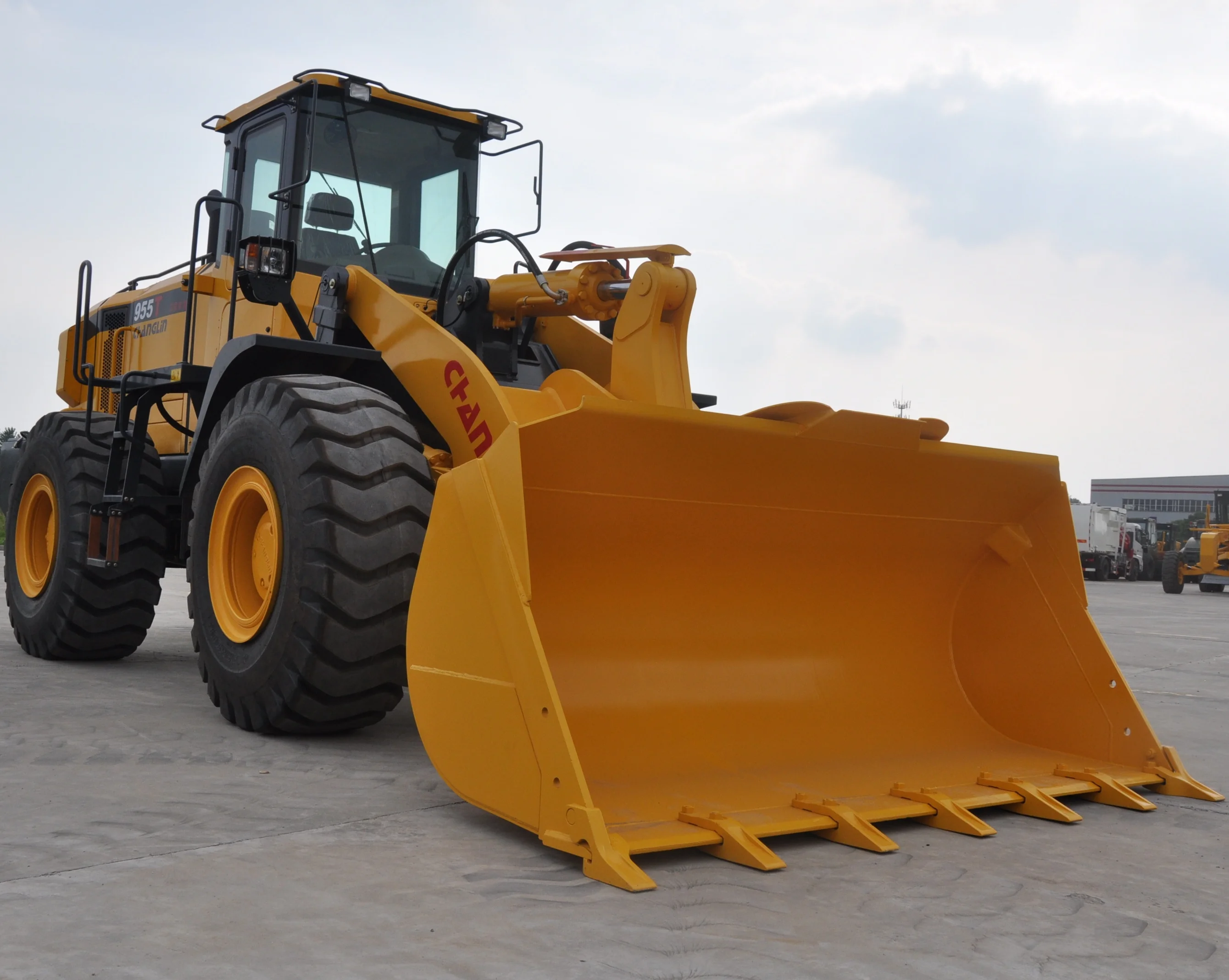 China Top Brand 5 Ton   Front Wheel Loader Compact Hydraulic 4x4 Wheel Loader