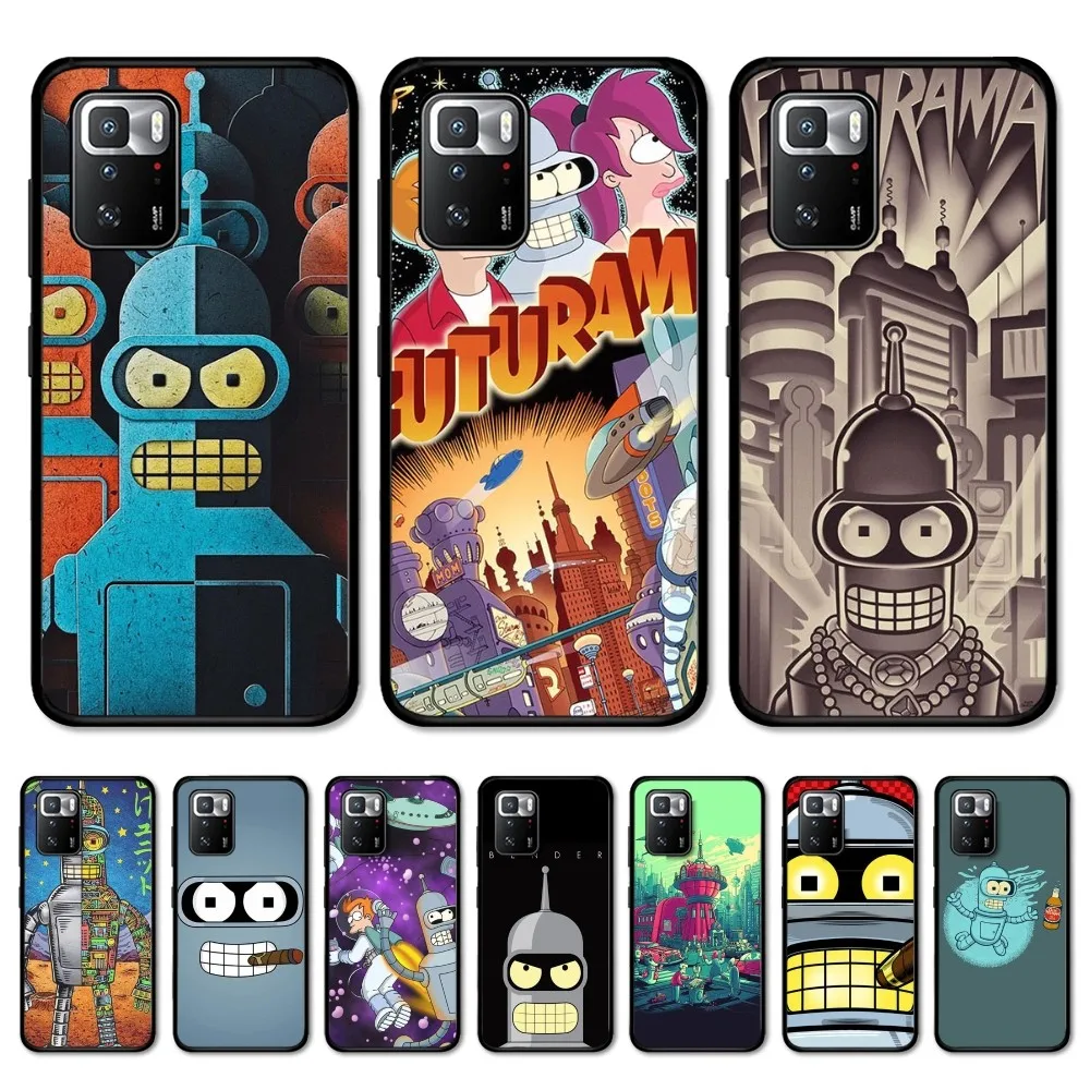 F-futurama Phone Case For Redmi 5 6 7 8 9 10 plus pro 6 7 8 9 A GO K20 K30 K40 pro plus F3 Fundas