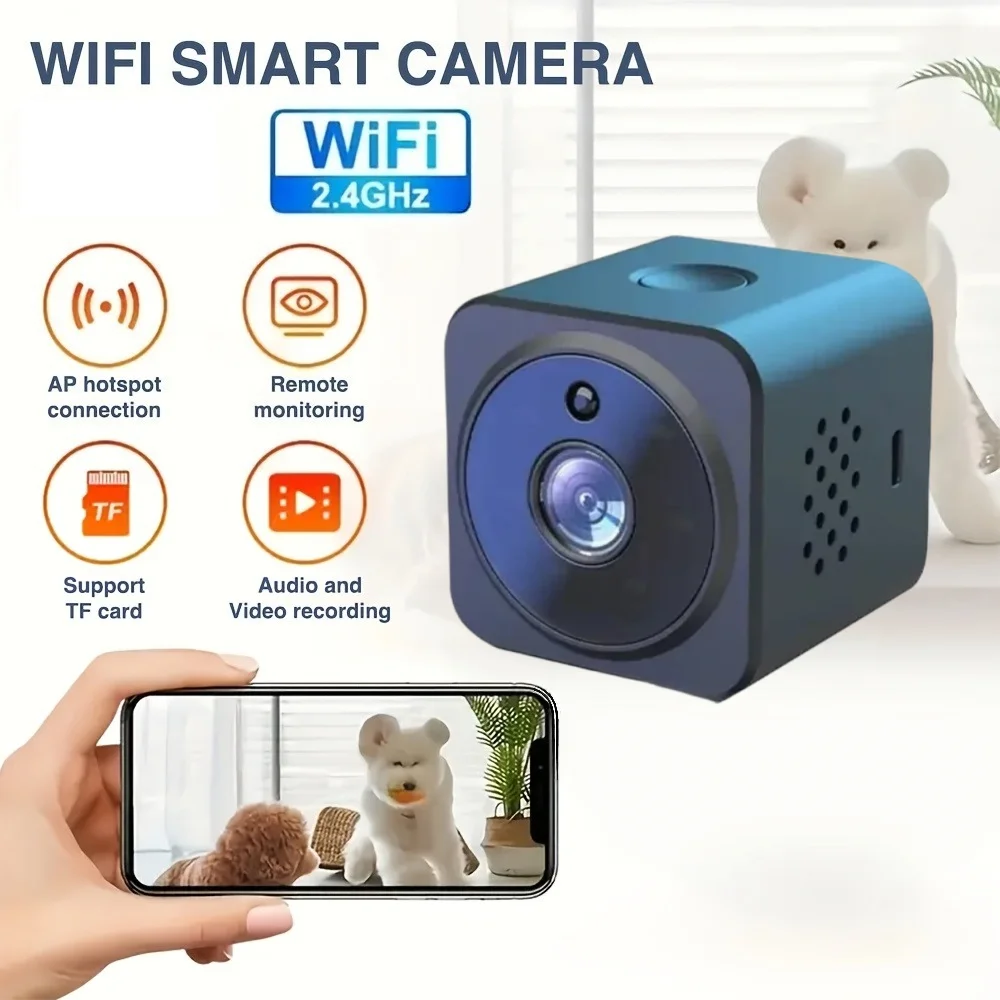 Mini WiFi Camera 2.4G Wifi Wireless Security Protection Remote Monitor Indoor Baby Voice Video Surveillance Smart Device